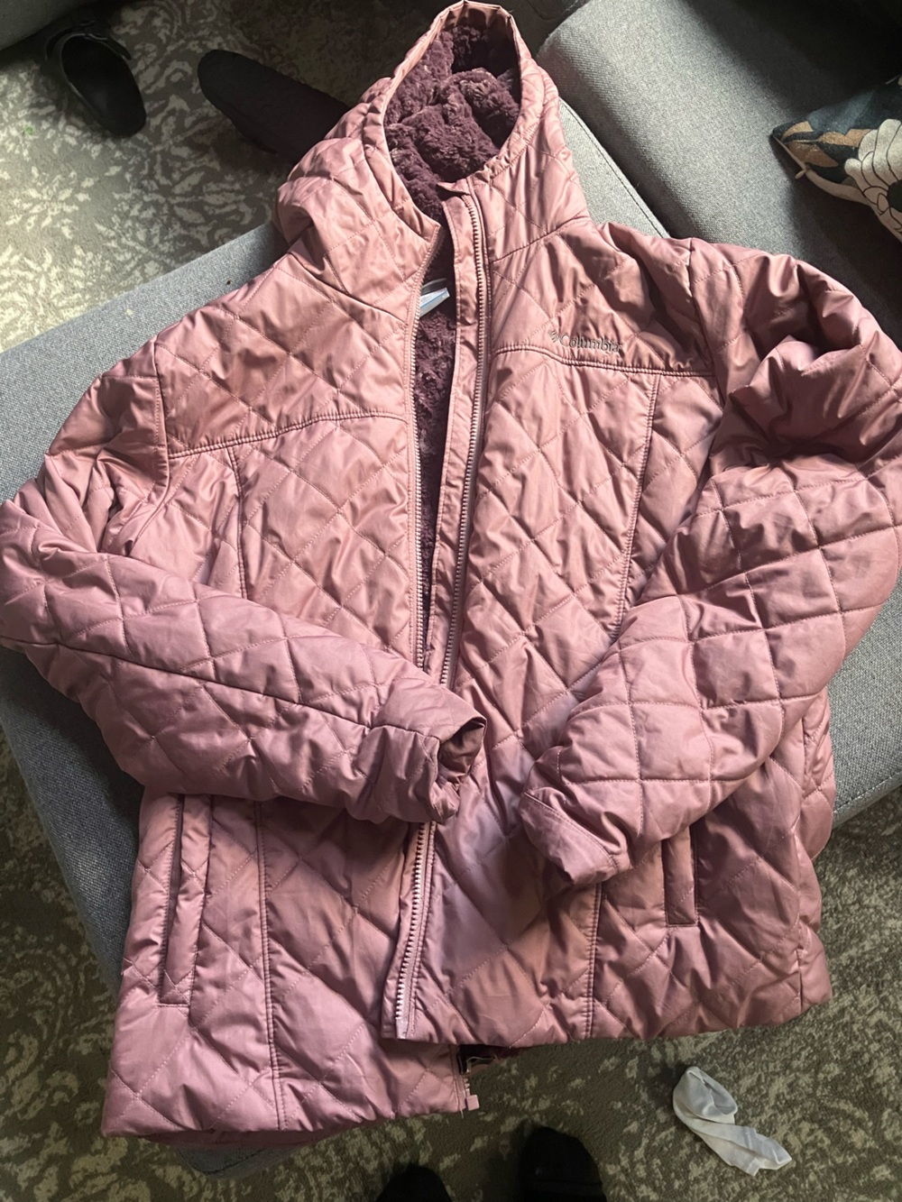 Women’s Columbia winter coat. Size large